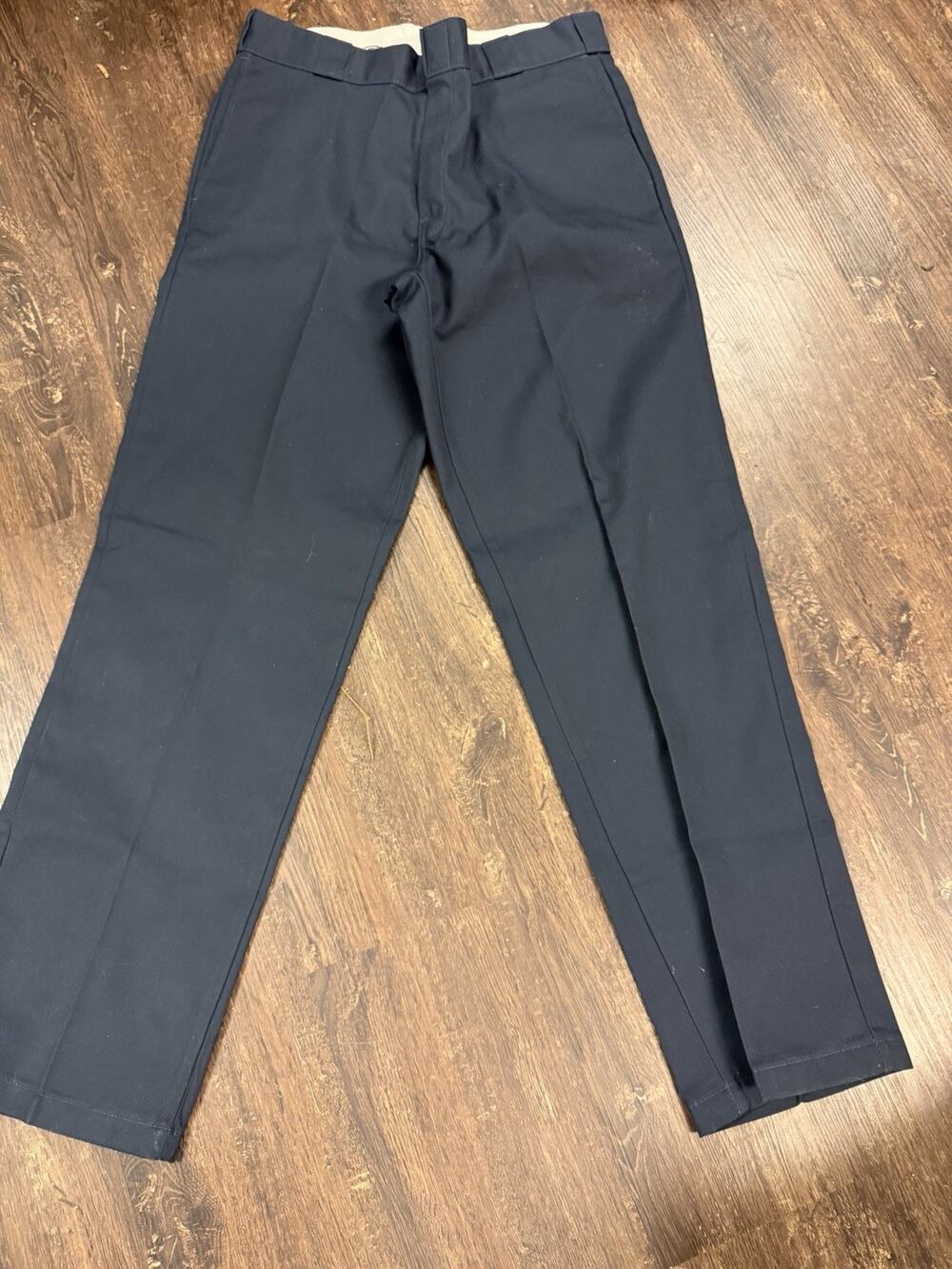 Dickies 874 Mens Original Work Pants Size 34 X 32 Navy Blue Original Fit NWOT